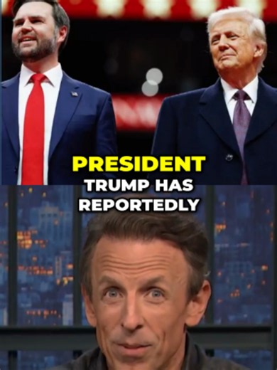 Seth Meyers Roasts Trump's White House Pool & JD Vance Snub