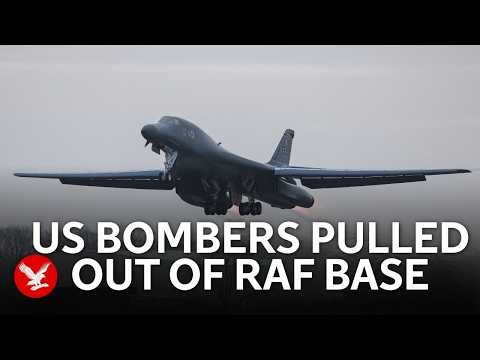 US Air Force withdraws all bombers from UK airbase after suspected terror plot