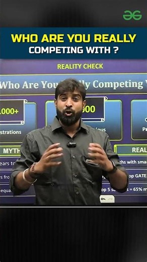 99% Fail GATE Because They Compete Wrong #gatepreparation #reality