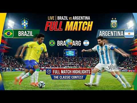 🔥 Brazil vs Argentina | A Historic Blowout! World Champions Demolish Brazil