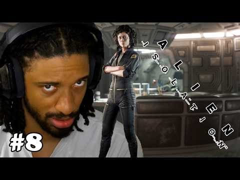 DOWN IN THE TRENCHES | Alien Isolation Nightmare Mode | Twitch Walkthrough | Part 8