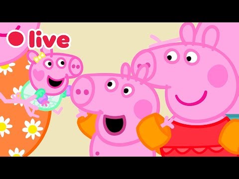 🔴 Peppa Wutz LIVE! BABY EVIE Episoden 🍼 Die Besten Momente von Evie 🥹 Cartoons für Kinder