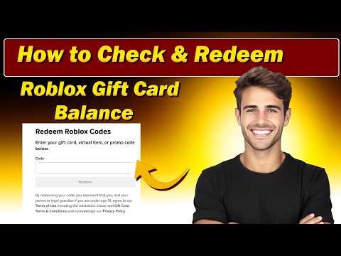 How to Check Roblox Gift Card Balance | Redeem Roblox Gift Card | Canceldiv