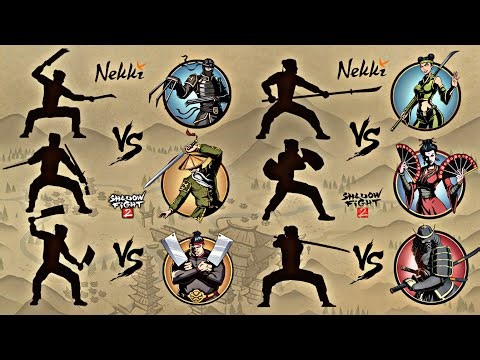 Shadow Fight 2 | Only Boss Weapons vs Bosses