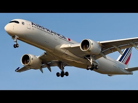 *RARE* Air France Airbus A350-900 Landing at San Diego International
