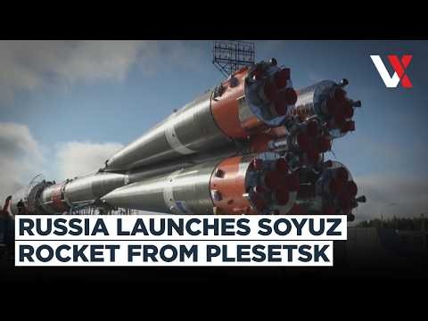 Russia Launches Soyuz Rocket From Plesetsk | Secret Defense Satellite Sent Into Space? | VERTEX