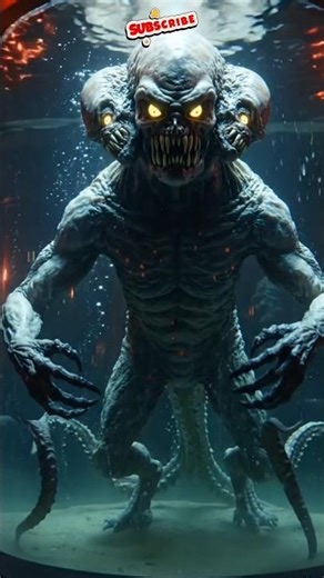 ⚠️ Terrifying Lab Mistake! Unknown Monster Shatters Glass and Escapes 👽#AlienEscape#shorts#viral#ai