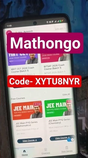 Mathongo coupon code | mathongo discount coupon code | coupon code for mathongo test series 2026