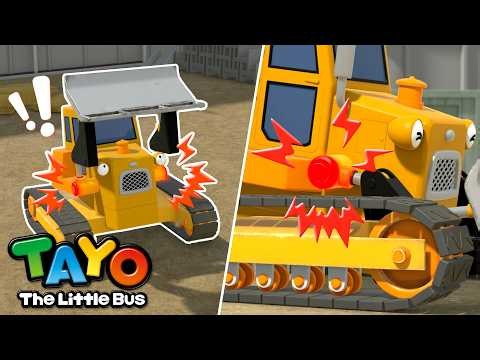 The Heavy Vehicles Are Tired! | Repair Shop Song🛠️ | The Super Mechanic | Tayo The Little Bus