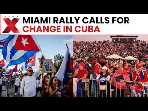 What Are Cuban Protesters In Miami Demanding For Their Homeland? | NewsX