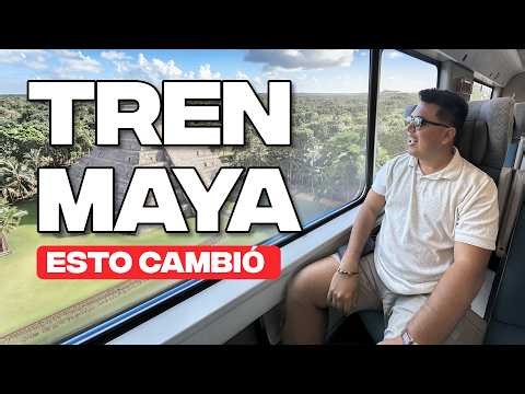 ME SUBÍ al TREN MAYA después de AÑOS 😱 y ESTO es lo que NADIE te DICE 🔴 Vale la PENA? Cancún