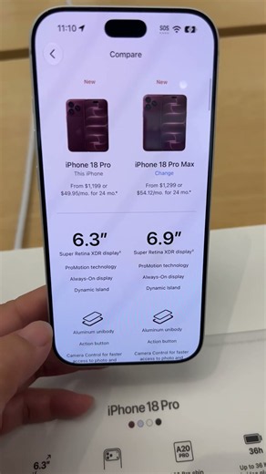 Iphone 17e 、air 、18Pro
