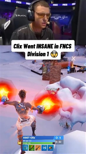 Clix Went INSANE in FNCS Division 1 🤯 #clix #fortnite