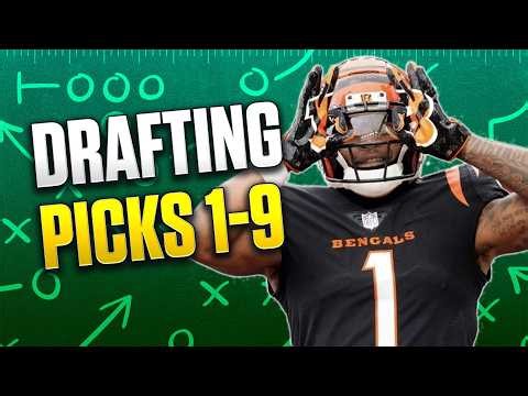 How to Draft From Picks 1 to 9: Dominate Your Fantasy Draft! | Fantasy Tips