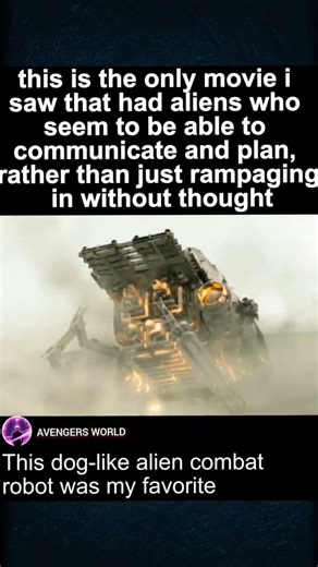 Dog-Like Alien Combat Robot 😱 | Battle: Los Angeles #shorts