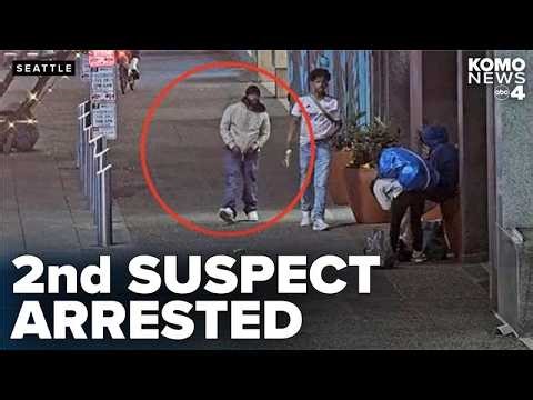 Tip leads to arrest of second suspect in unprovoked attack on 77-year-old Seattle man