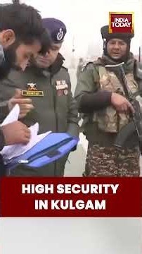 Kulgam Security Alert: J&K Police Heighten Checks Ahead of New Year 2026