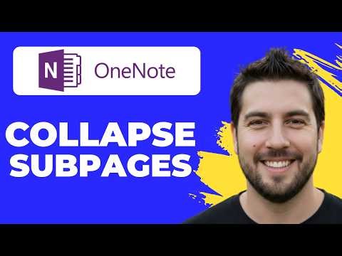 How To Collapse Subpages In OneNote (Full Guide)