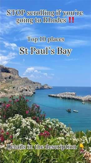 Top 10 places to visit in Rhodes 🇬🇷