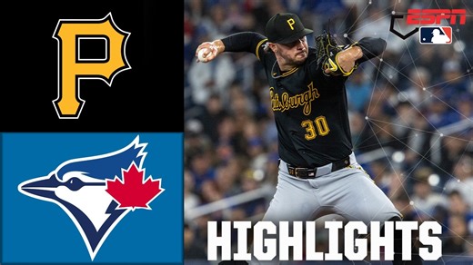 Pittsburgh Pirates vs. Toronto Blue Jays | Full Game Highlights | ESPN MLB