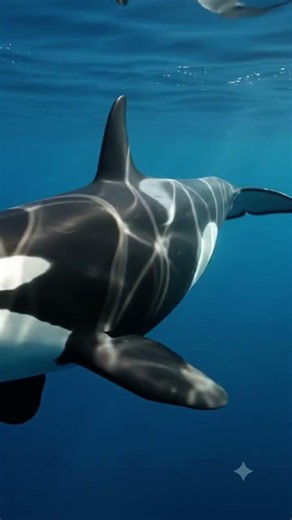 The Ocean’s Black-and-White Hunter 🖤🤍🐋 | Orca Documentary #Shorts