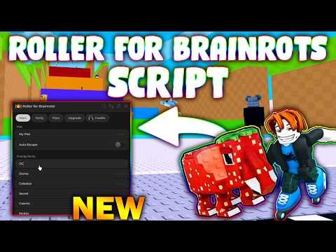 *NEW* Roller for Brainrots! Script (PASTEBIN 2026) ( TELEPORT , FARM OG/ DIVINE/ CELESTIAL/ SECRET )