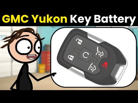 How To Change GMC Yukon 2015-2020 Key Fob Battery (Step by Step Guide)