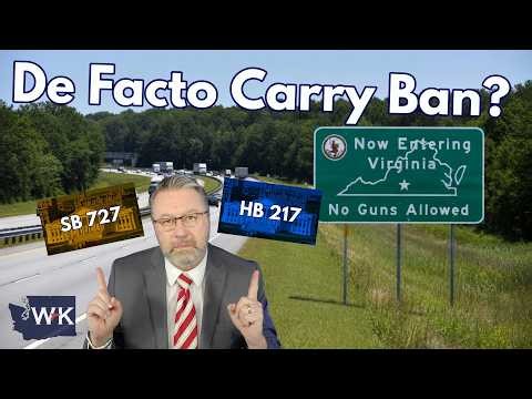 How Virginia is About to Ban Carrying Many Handguns