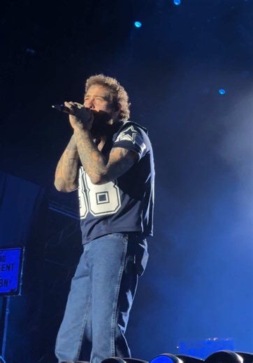 Post Malone Performs “Go Flex” at the Austin F1 Race 🏎️