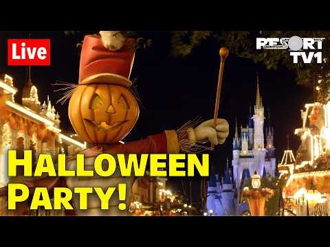 🔴Live: Mickey's Not So Scary Halloween Party at Magic Kingdom - 8-28-26 - Walt Disney World