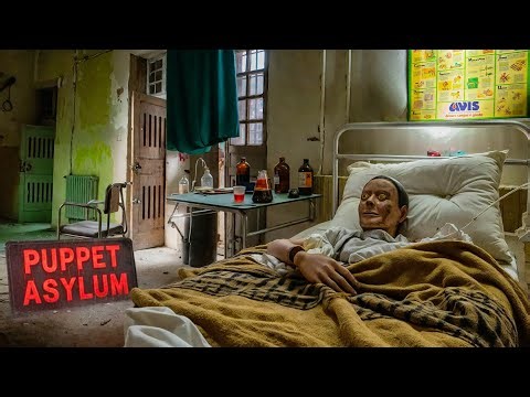 The Brain dead Asylum - Disturbing Puppets Were Left Abandoned In Hospital Beds