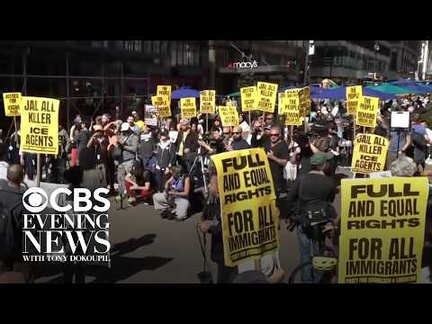Protests erupt in NYC over ICE shooting of man driving with 5-year-old child in backseat