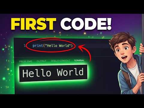 Learn Python in 10 Minutes (2026) | First Program for Beginners (Hello World)