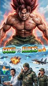 GOKU vs ALIENS 😱🔥 | India Par Hamla! Full Action Story 🇮🇳#goku #army