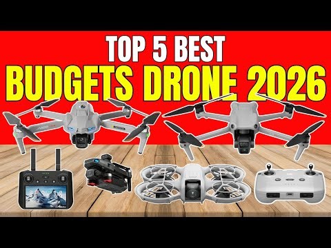 Top 5 Best Drones 2026 | 8K Camera, 4K Video, GPS & Obstacle Avoidance