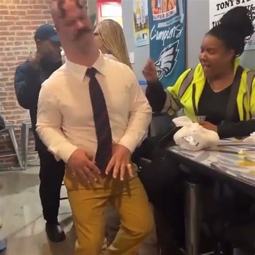 Dancing with friends