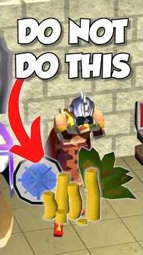 Avoid These Mistakes In OSRS #osrs #tips