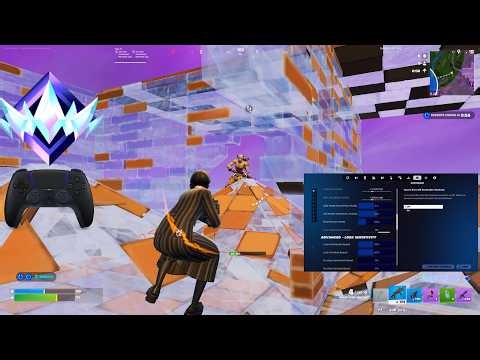 Relaxing Unreal Ranked Reload 🎮 + NEW Best Controller Settings For Fortnite Chapter 7! (PS5/XBOX/PC)