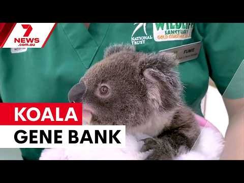 Australia's first koala sperm and egg bank | 7NEWS