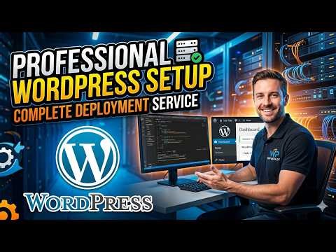 Professional WordPress Setup on Web Server | Complete Deployment Service