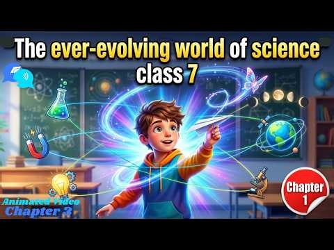 The ever-evolving world of science Class 7 || Animated Video || Curiosity Chapter 1