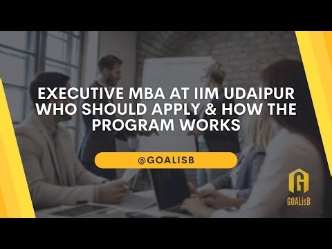 Executive MBA at IIM Udaipur | Who Should Apply & How the Program Works