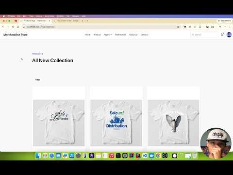 LIVE - Build an e-commerce website using ASP.NET Core MVC.