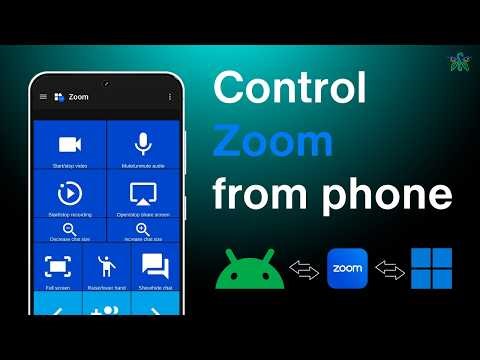 Zoom Remote Control Widget for PC | Keyboard Extension