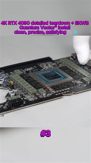 RTX 4090 Teardown and EKWB Quantum Vector Installation
