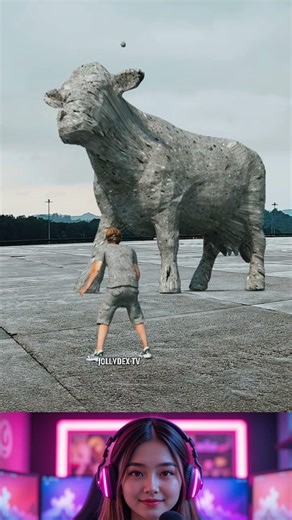 Cow Explosion Transformation 🤯 | Mind-Blowing VFX!#shorts