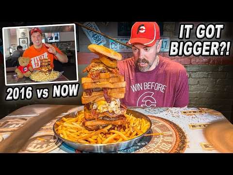 Nobody Could Beat Sickies' Undefeated "Victory Lap" Burger Challenge in Overland Park, Kansas!!