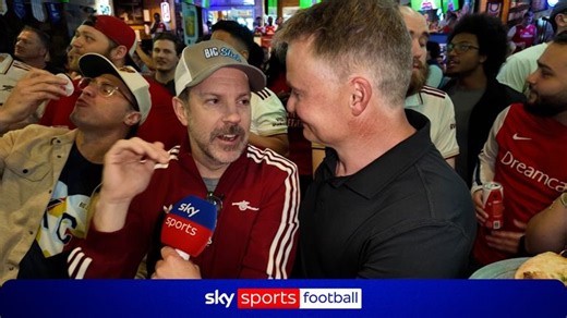 Champions League: Ted Lasso star Jason Sudeikis backing Arsenal in Kansas City bar!