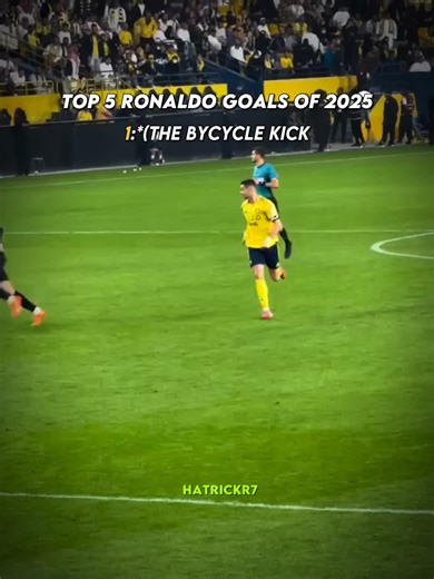 Top 5 Goals by Ronaldo in 2025