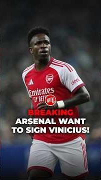 Arsenal WANT To SIGN Vinicius Junior! 👀🔴